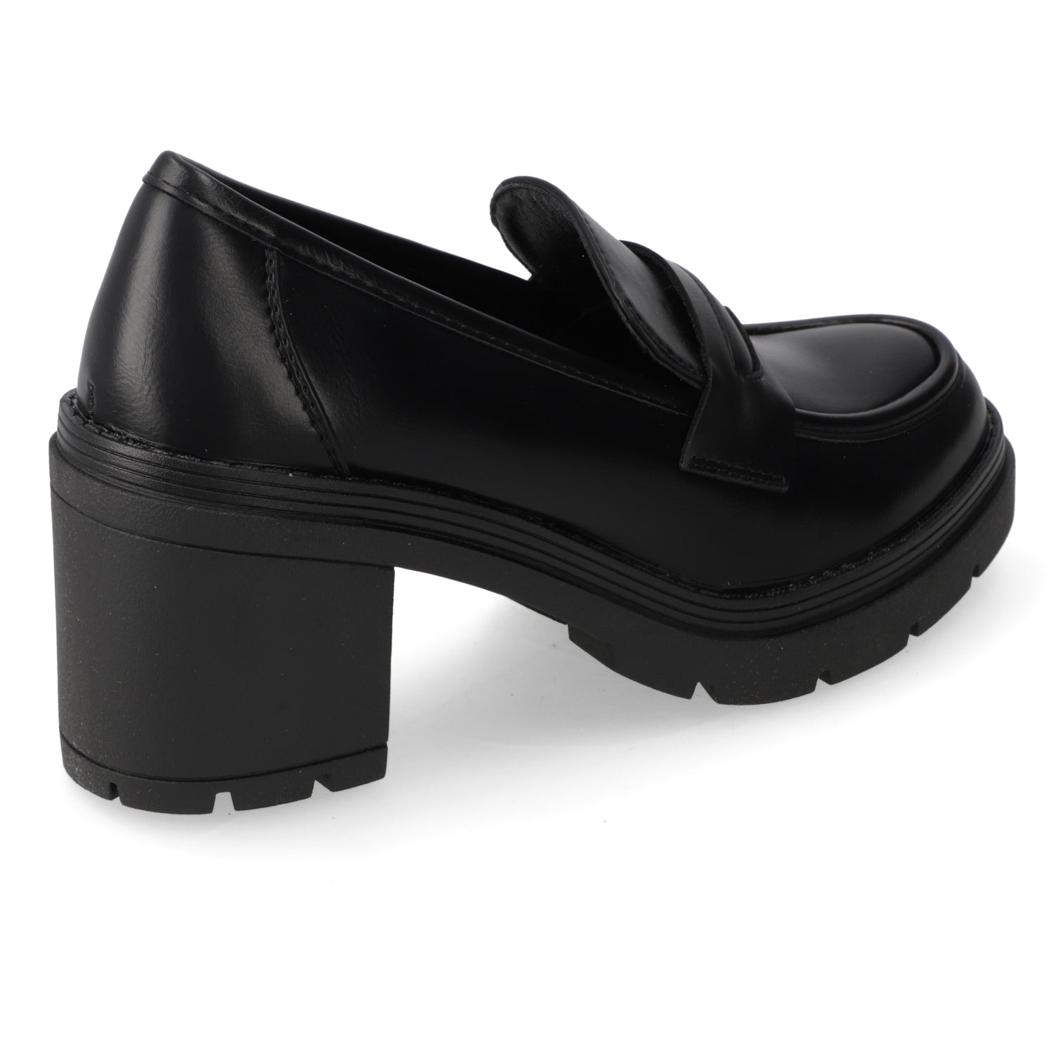 Mocasín Negro New Walk 35 / Negro