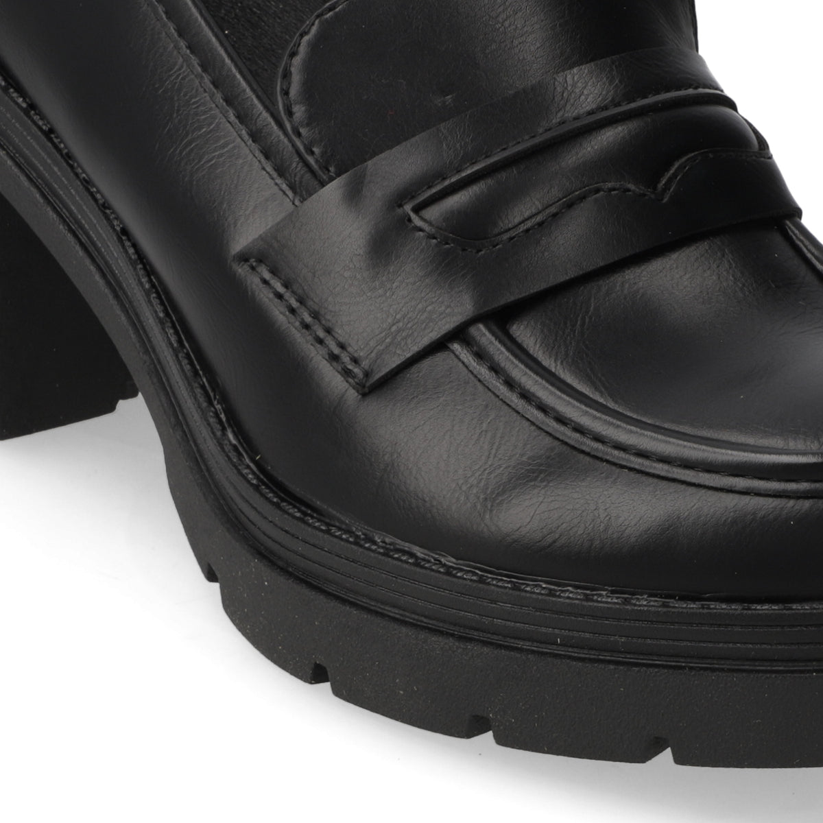 Mocasín Negro New Walk 35 / Negro