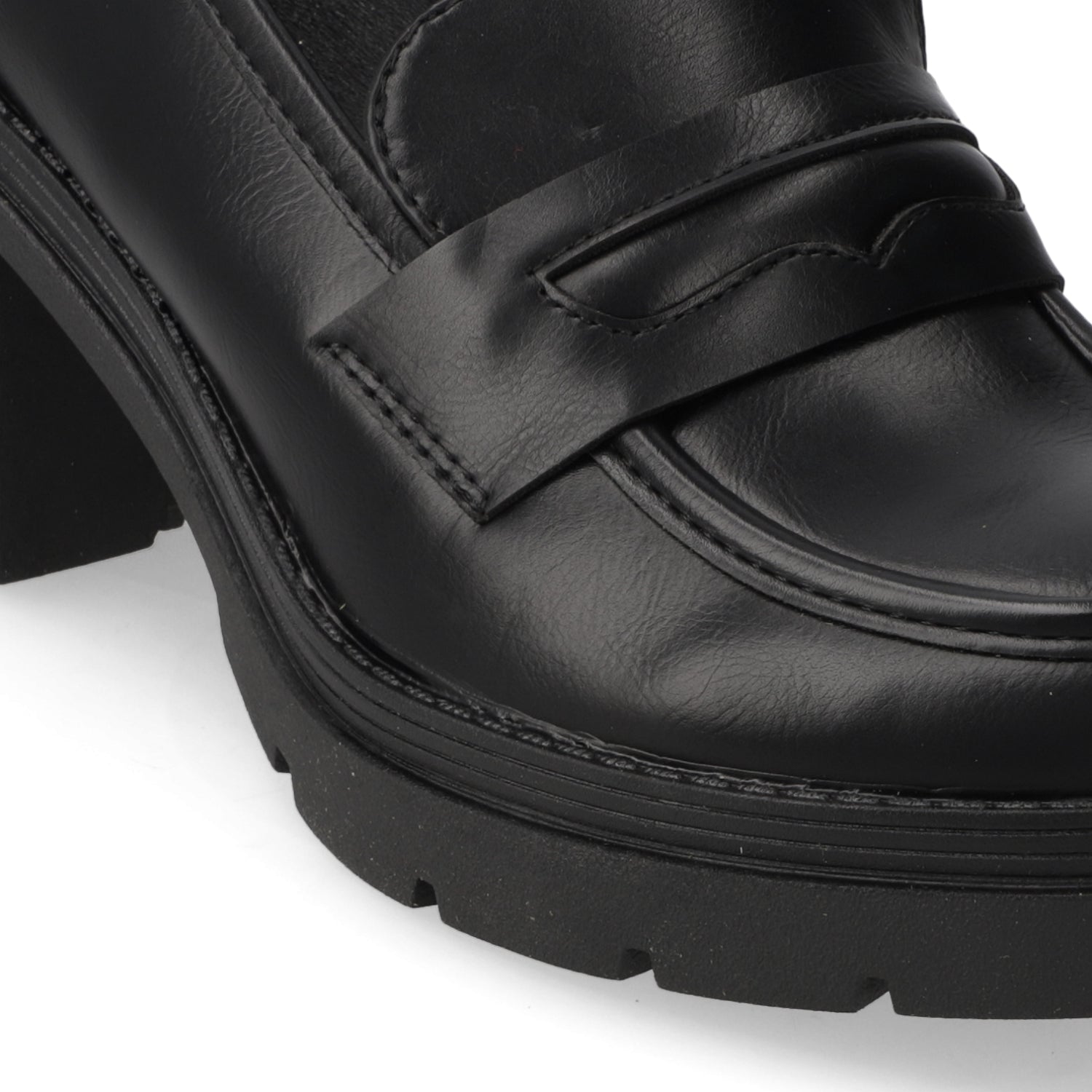 Mocasín Negro New Walk 35 / Negro