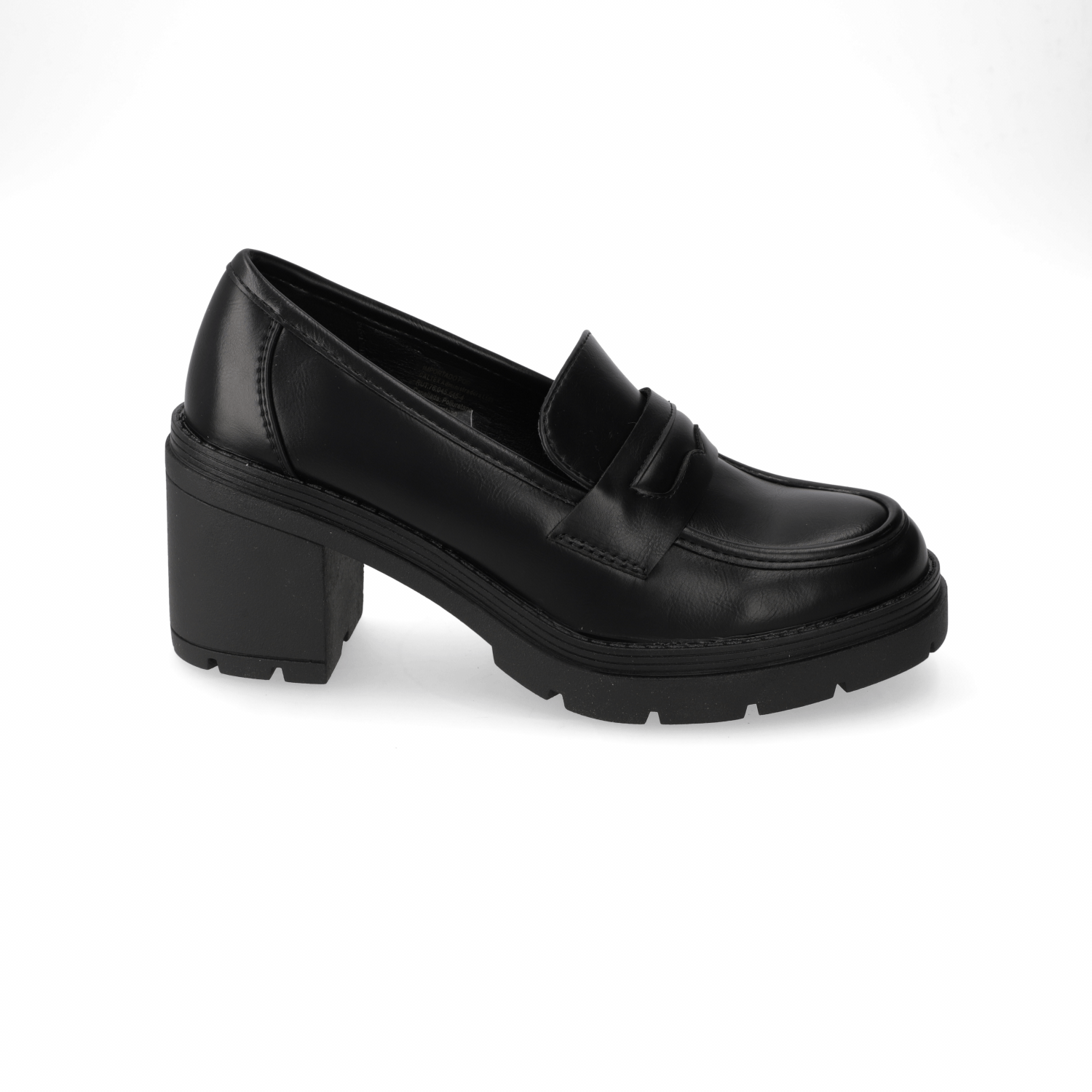 Mocasín Negro New Walk 35 / Negro