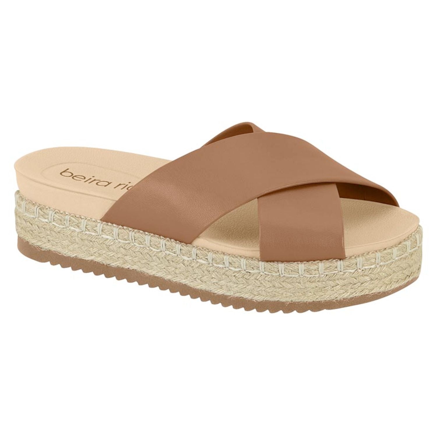 Sandalia Beira Rio Camel 8378-1001-9569-61372