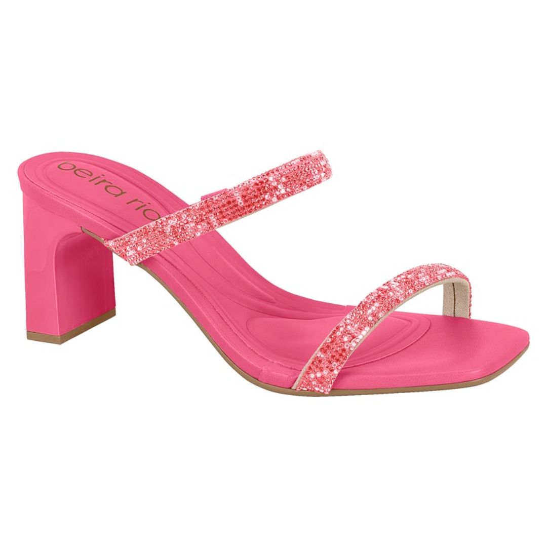 Sandalia Beira Rio Pink Gloss 8466-213-7551-87730