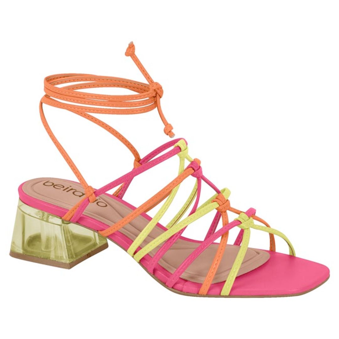 Sandalia Beira Rio Pink Gloss 8468-207-11059-88477