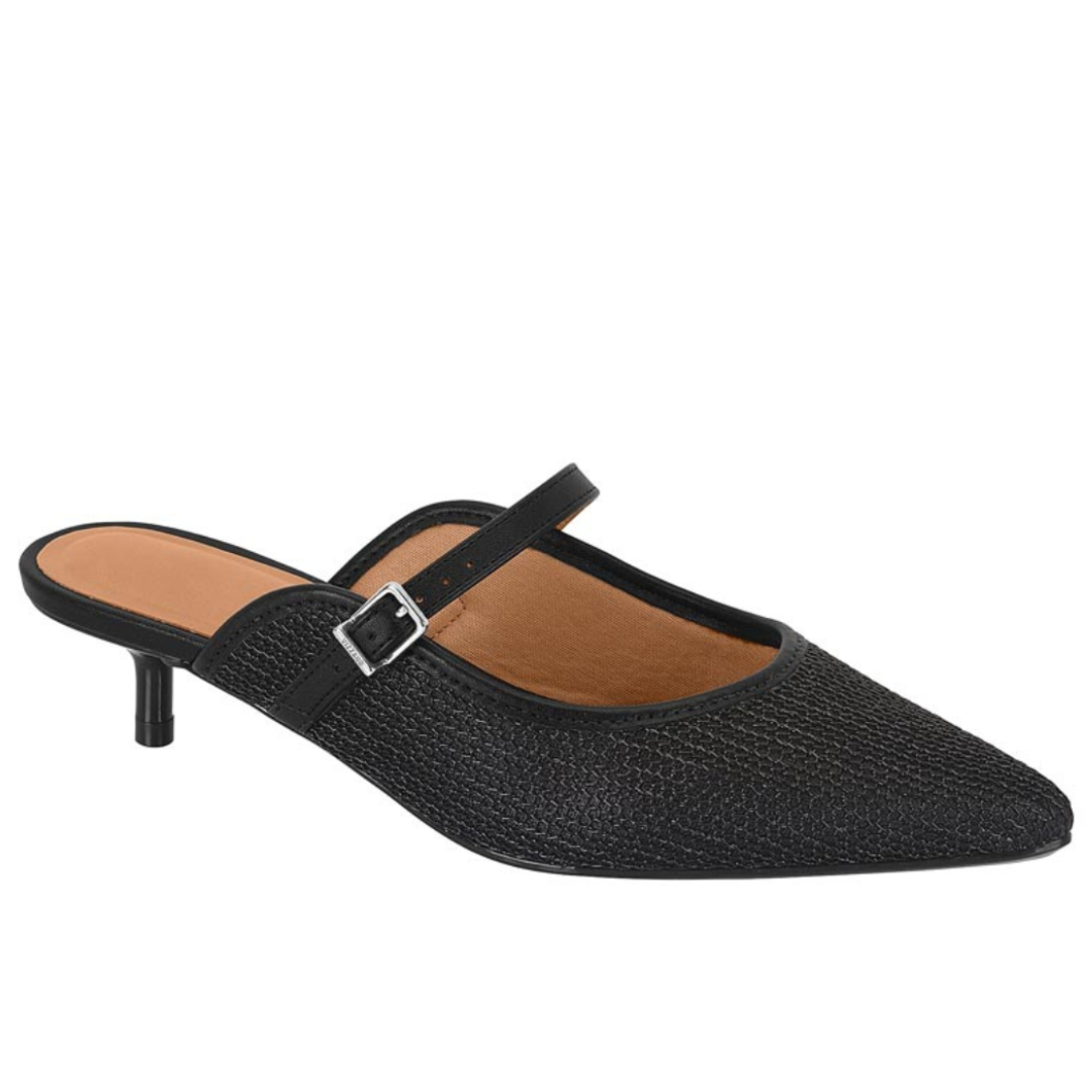 Stiletto Taco Aguja Negro Vizzano