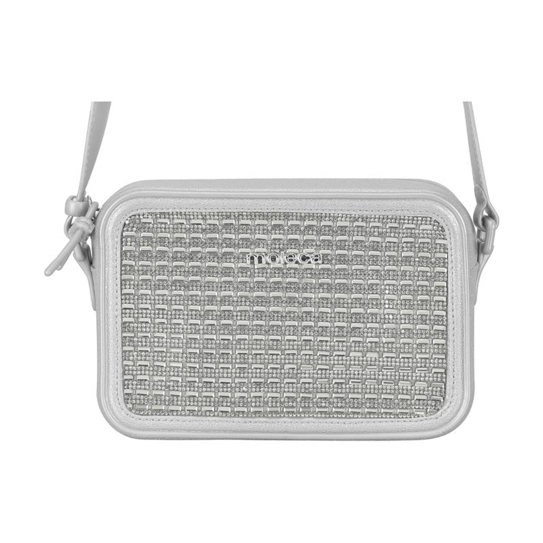 Cartera Plateada Moleca