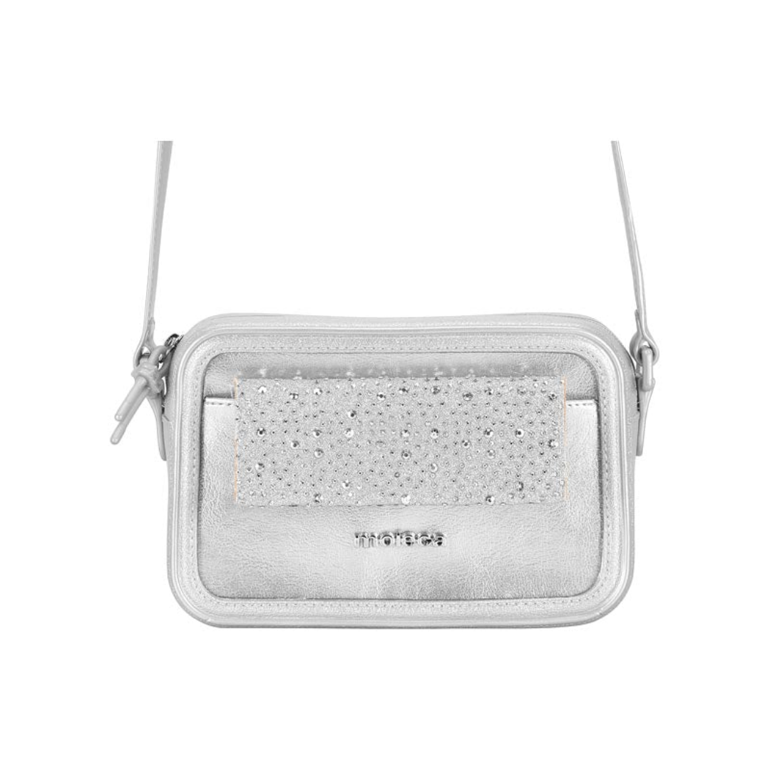 Cartera Plateada Moleca