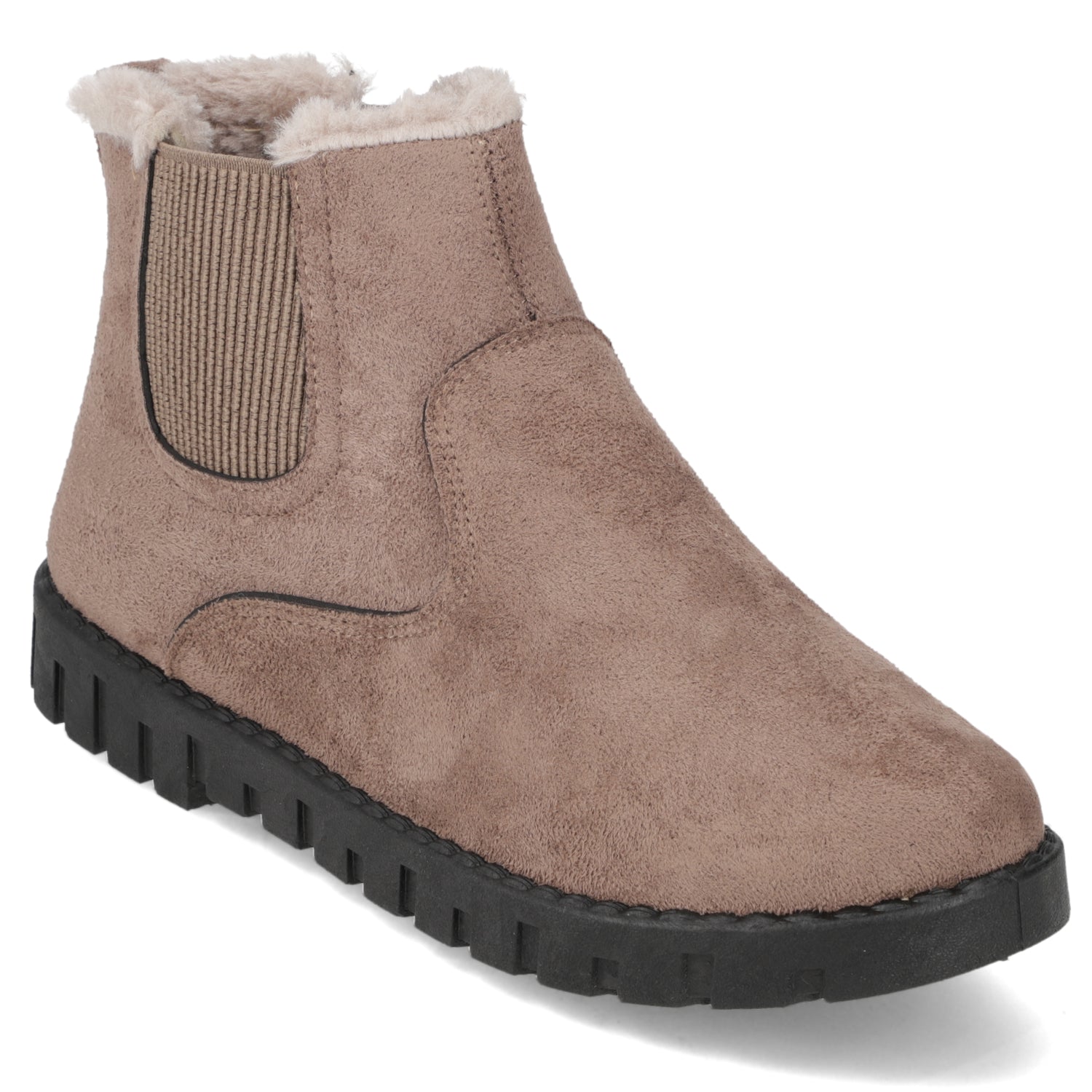Botín Plano Beige New Walk