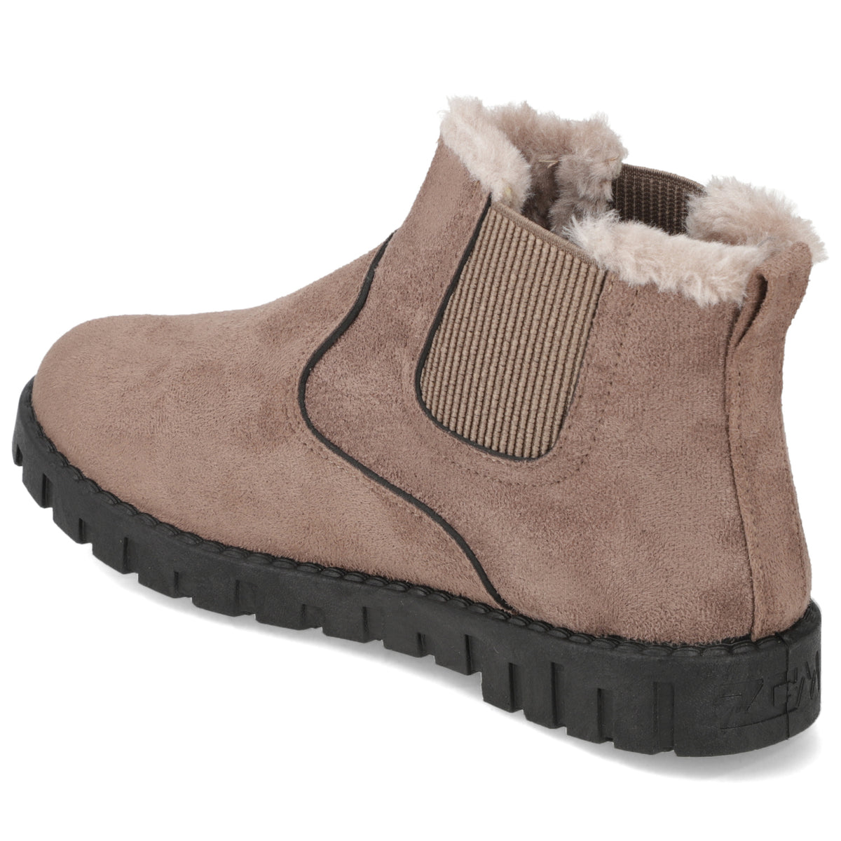 Botín Plano Beige New Walk