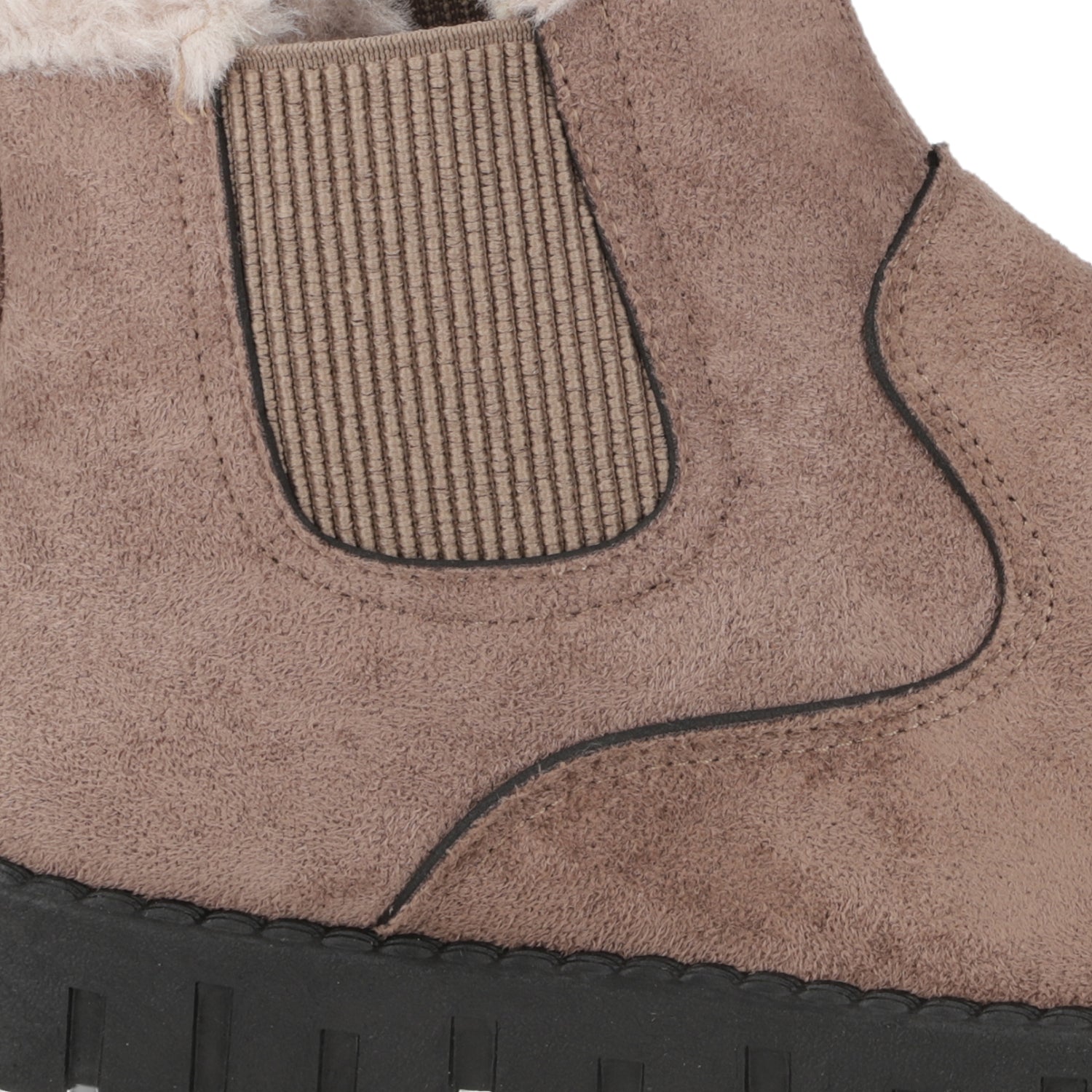 Botín Plano Beige New Walk