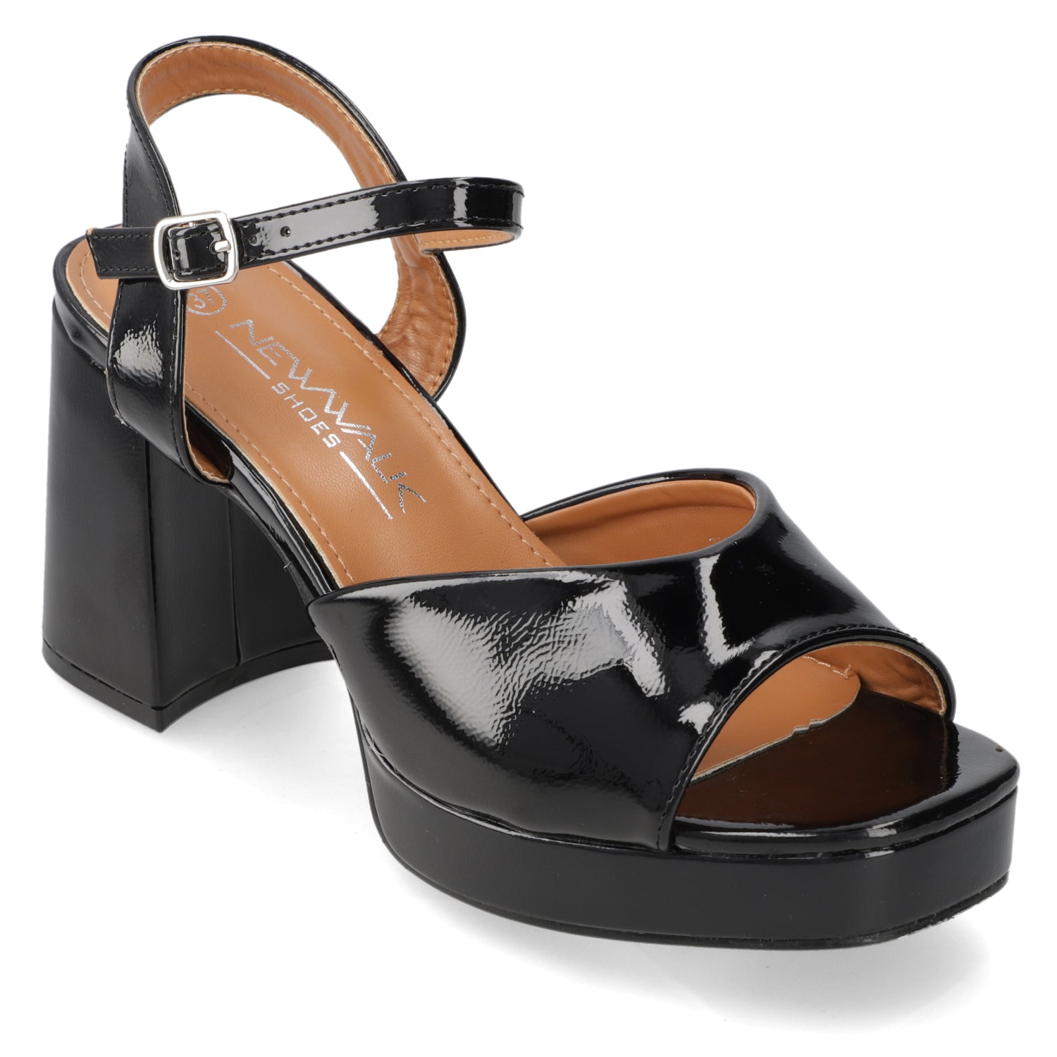 Sandalia Negra New Walk