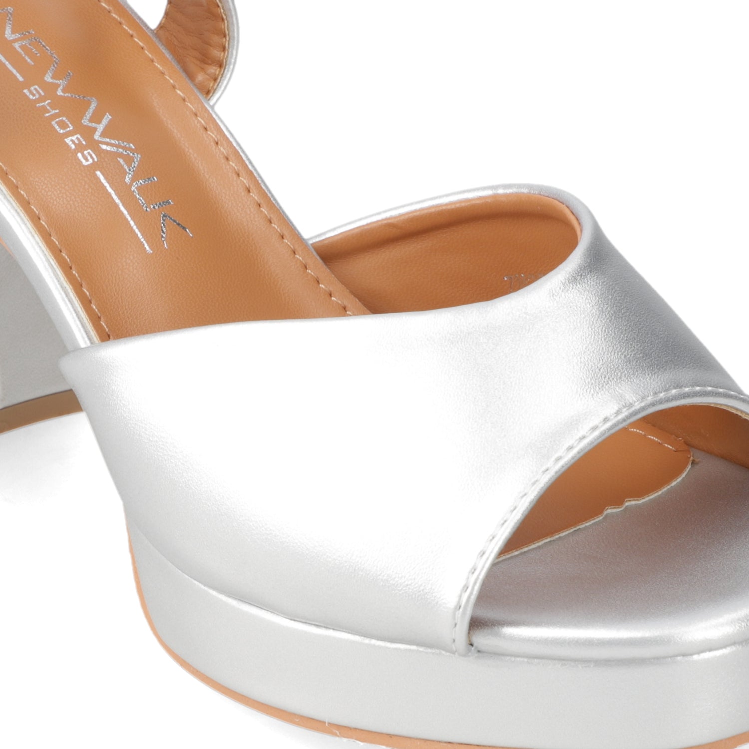 Sandalia Plateada New Walk
