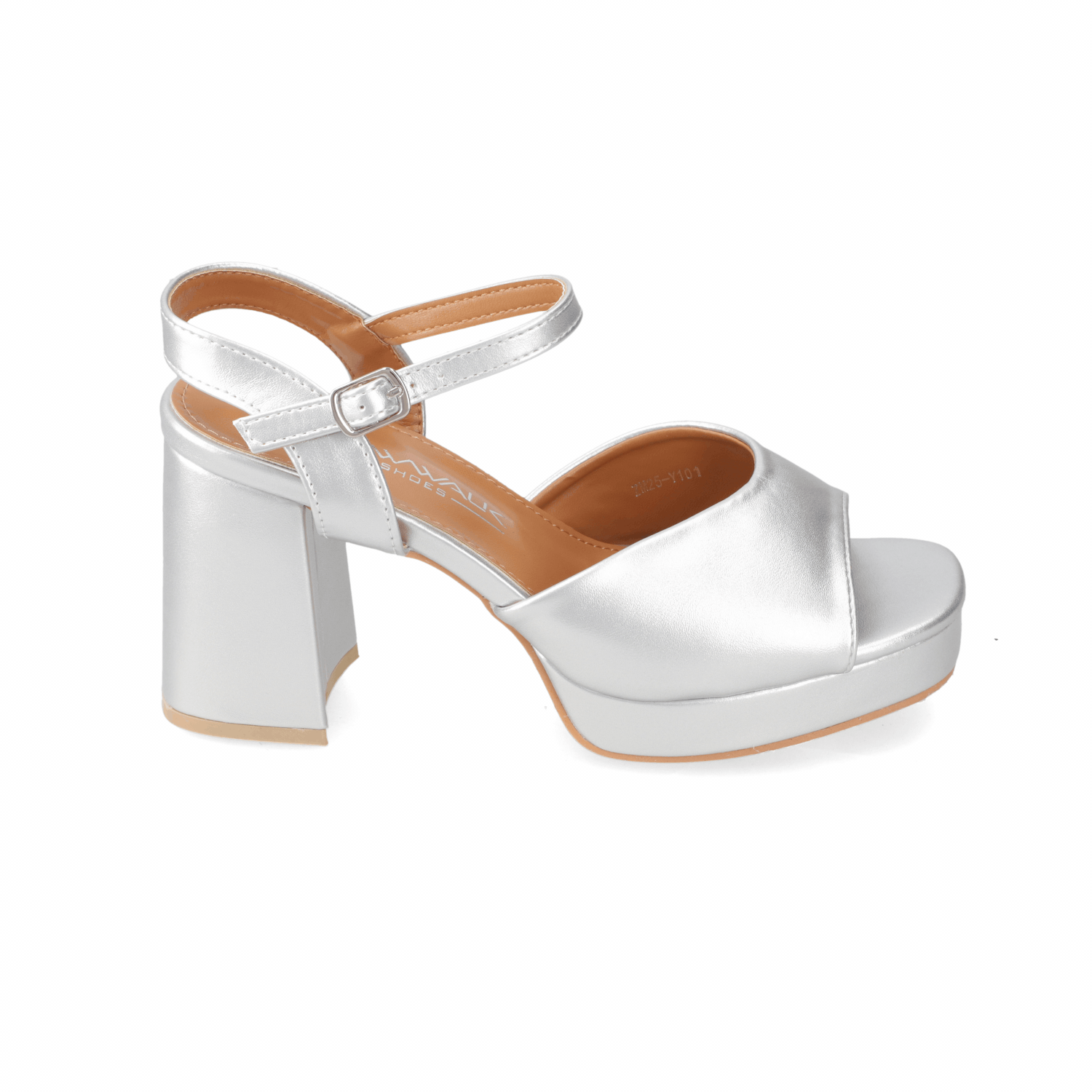 Sandalia Plateada New Walk