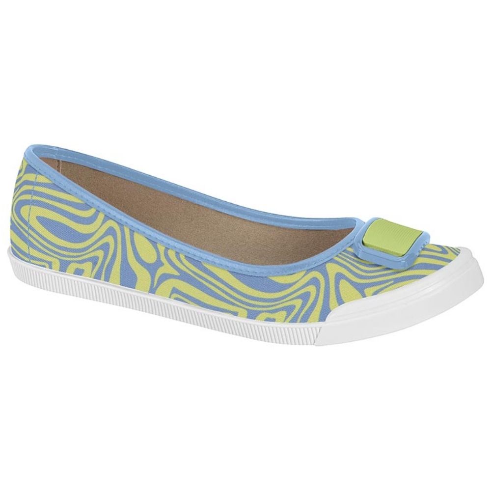 Zapatilla Moleca Celeste Jeans 34