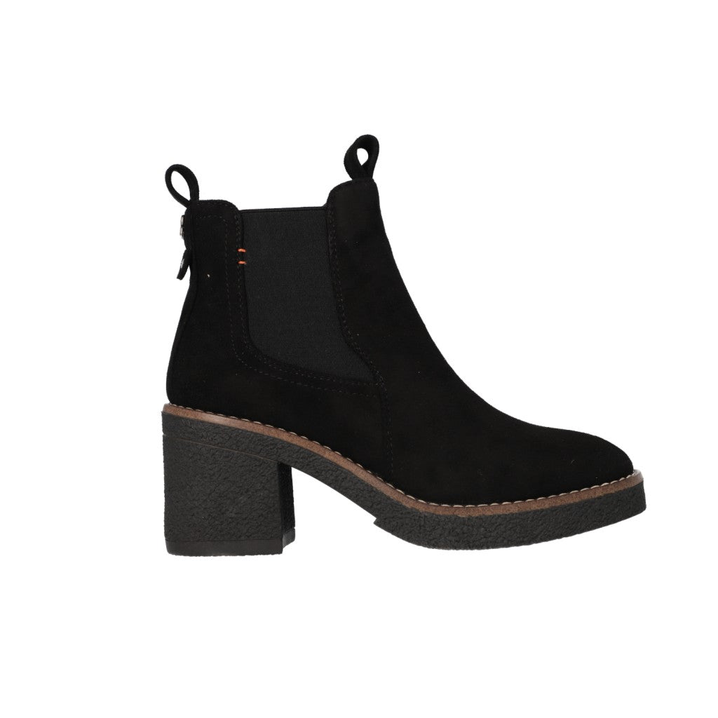 Botin Refresh Efecto Gamuza Negro 170990-NEGRO