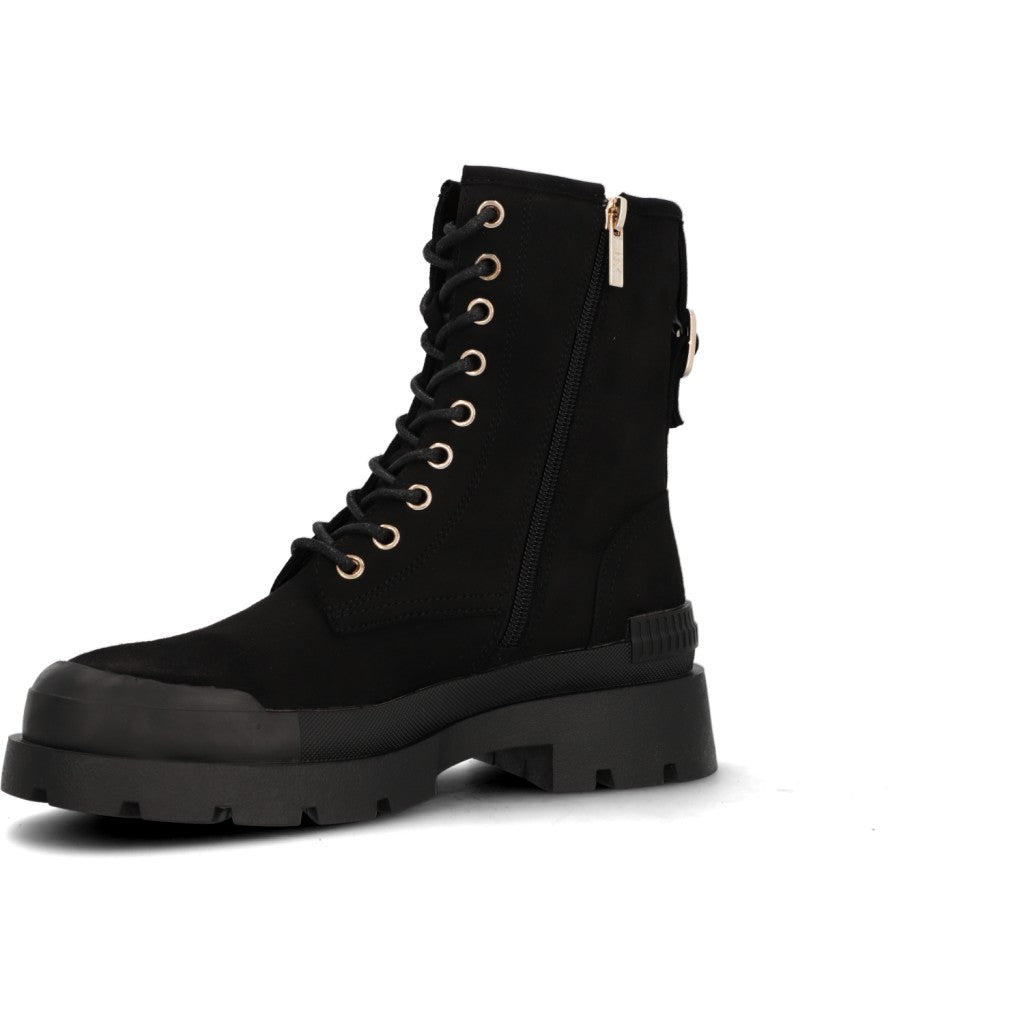 Botin Xti Efecto Gamuza Negro 142025-NEGRO