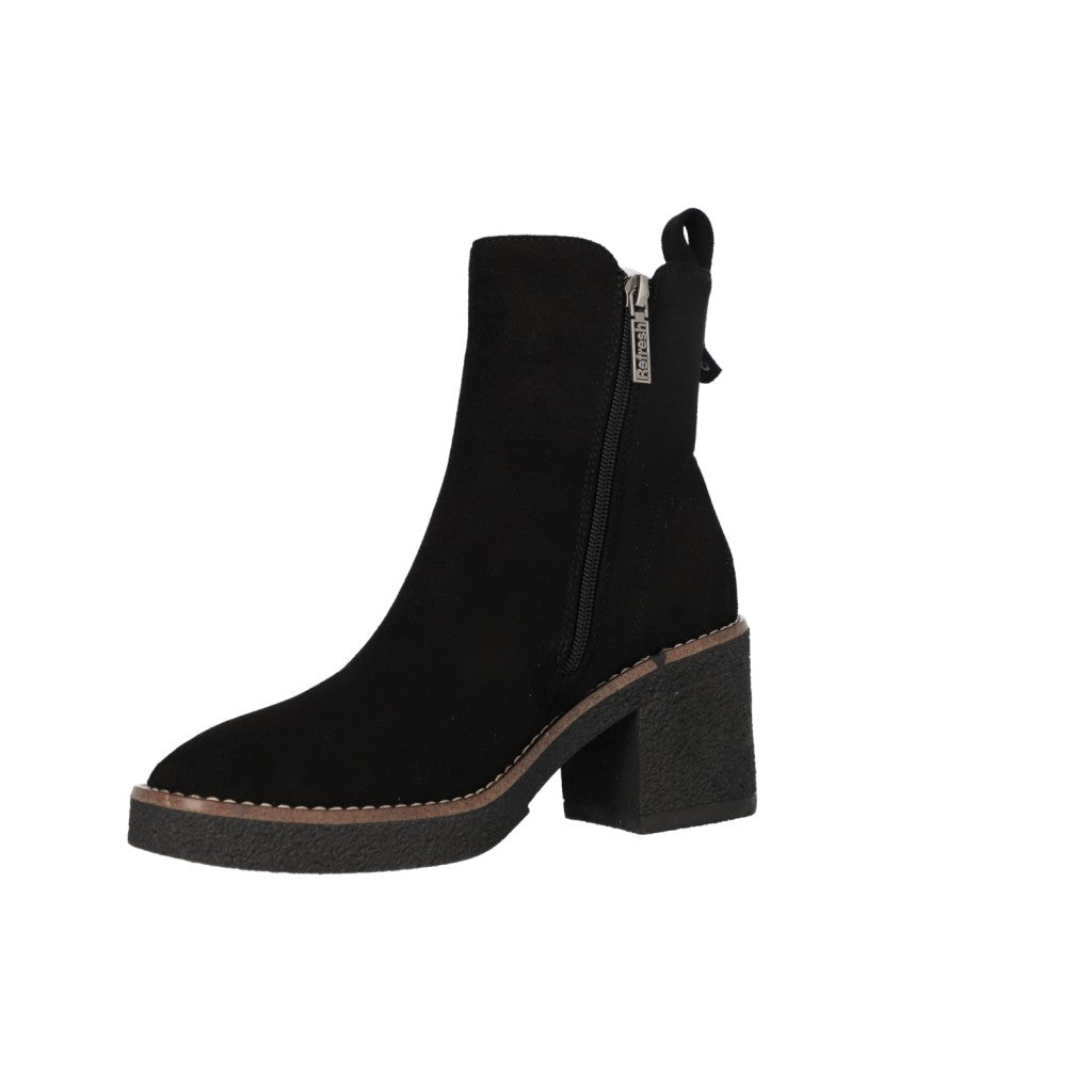 Botin Refresh Efecto Gamuza Negro 170989-NEGRO