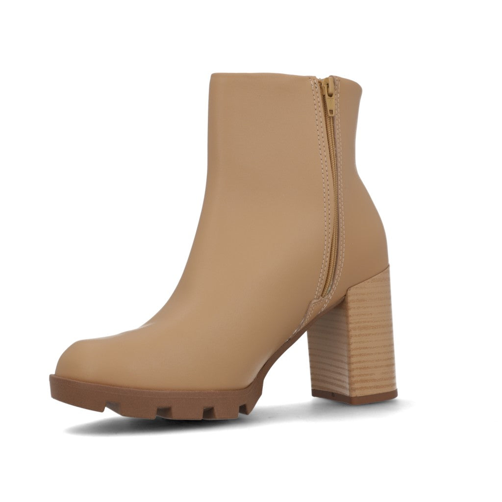 Botín Beira Rio EcoCuero Beige 9074-100-23580-89673