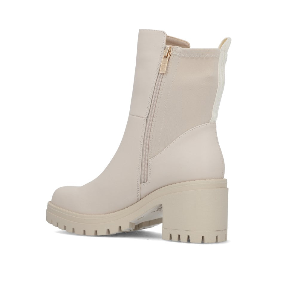 Botin Xti EcoCuero Crema 141732-HIELO