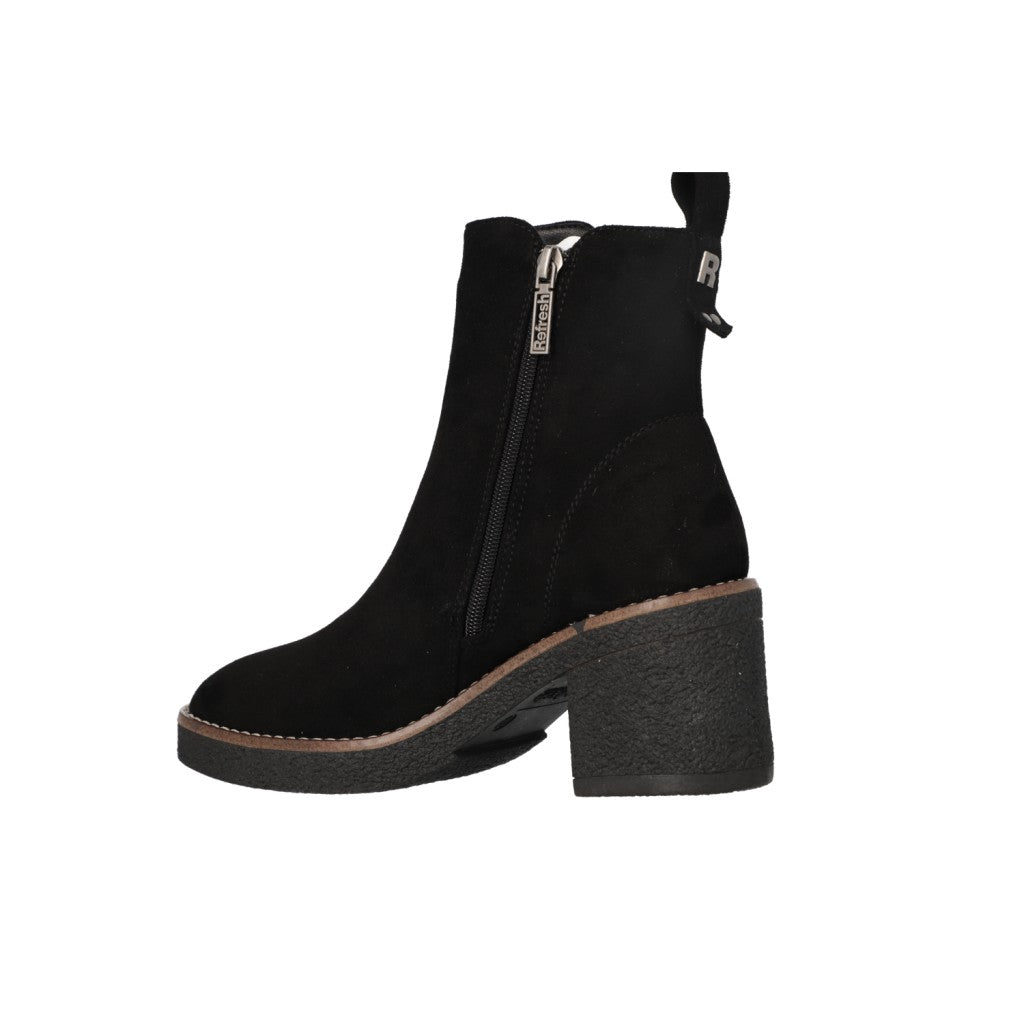 Botin Refresh Efecto Gamuza Negro 170989-NEGRO