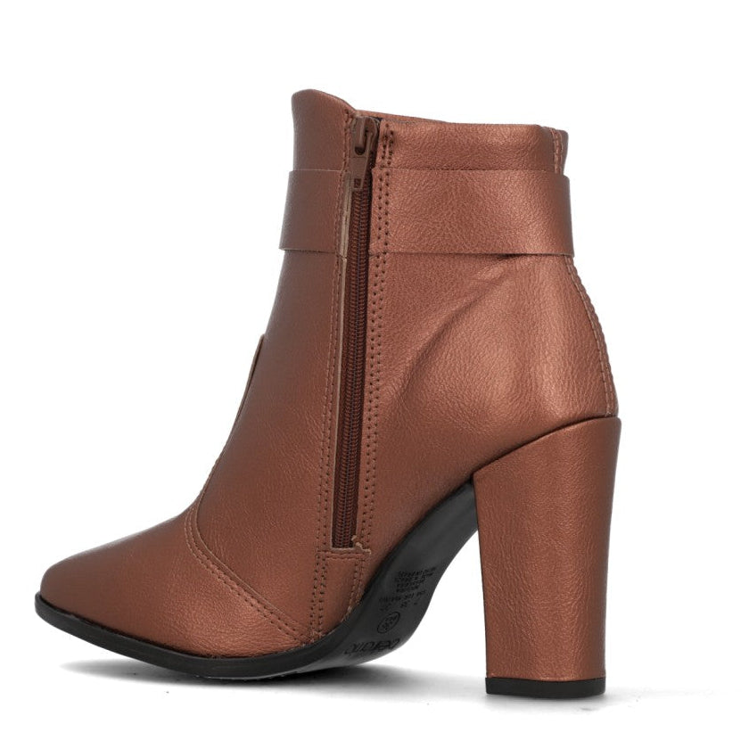Botin Beira Rio Metalizado Cobrizo 9043-140-27263-95675