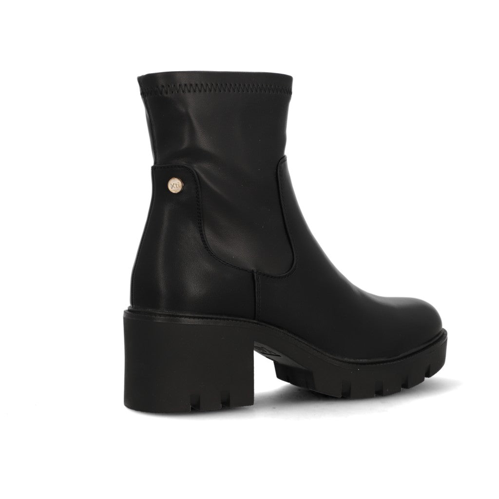 Botin Xti EcoCuero Negro 141839-NEGRO