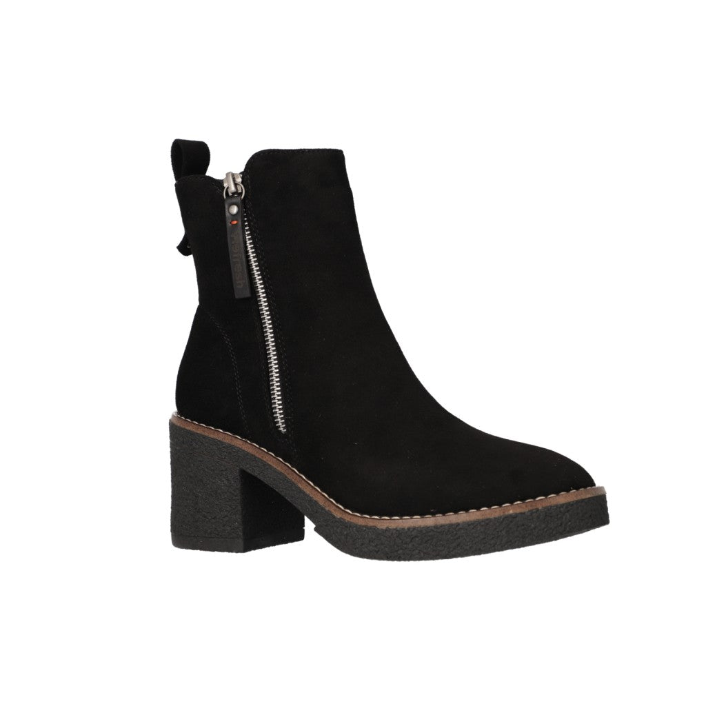 Botin Refresh Efecto Gamuza Negro 170989-NEGRO