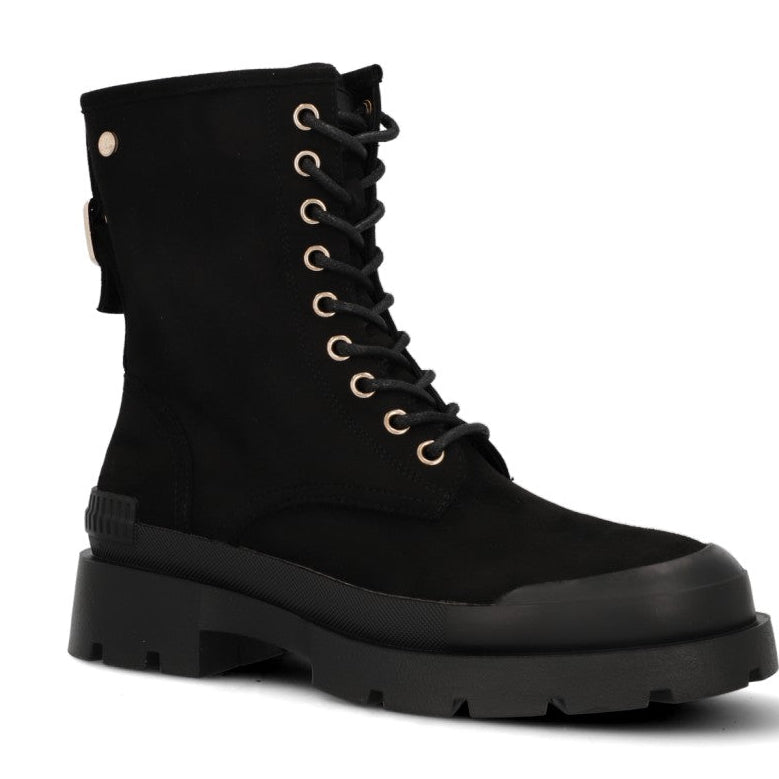 Botin Xti Efecto Gamuza Negro 142025-NEGRO