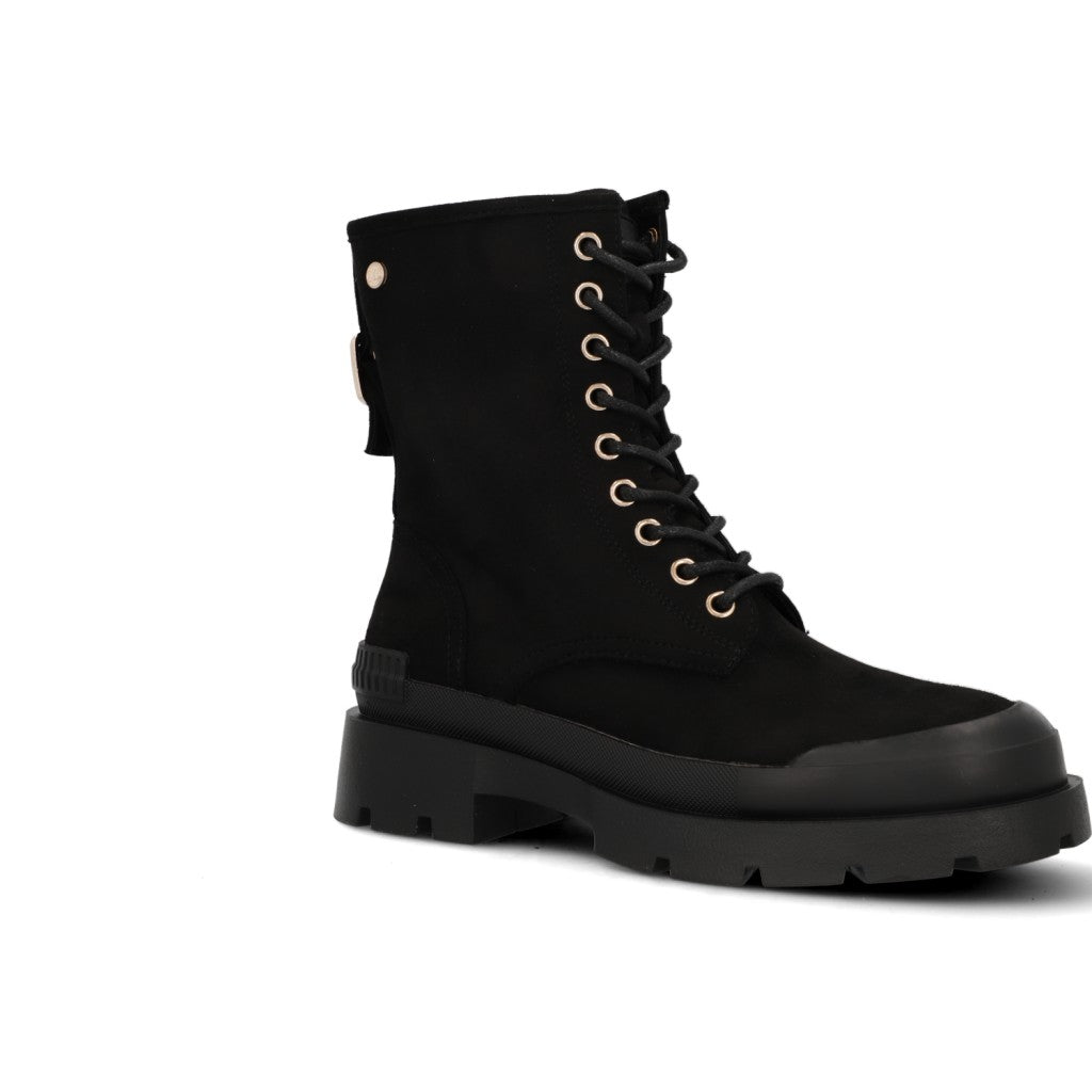 Botin Xti Efecto Gamuza Negro 142025-NEGRO