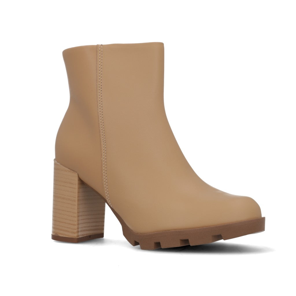Botín Beira Rio EcoCuero Beige 9074-100-23580-89673