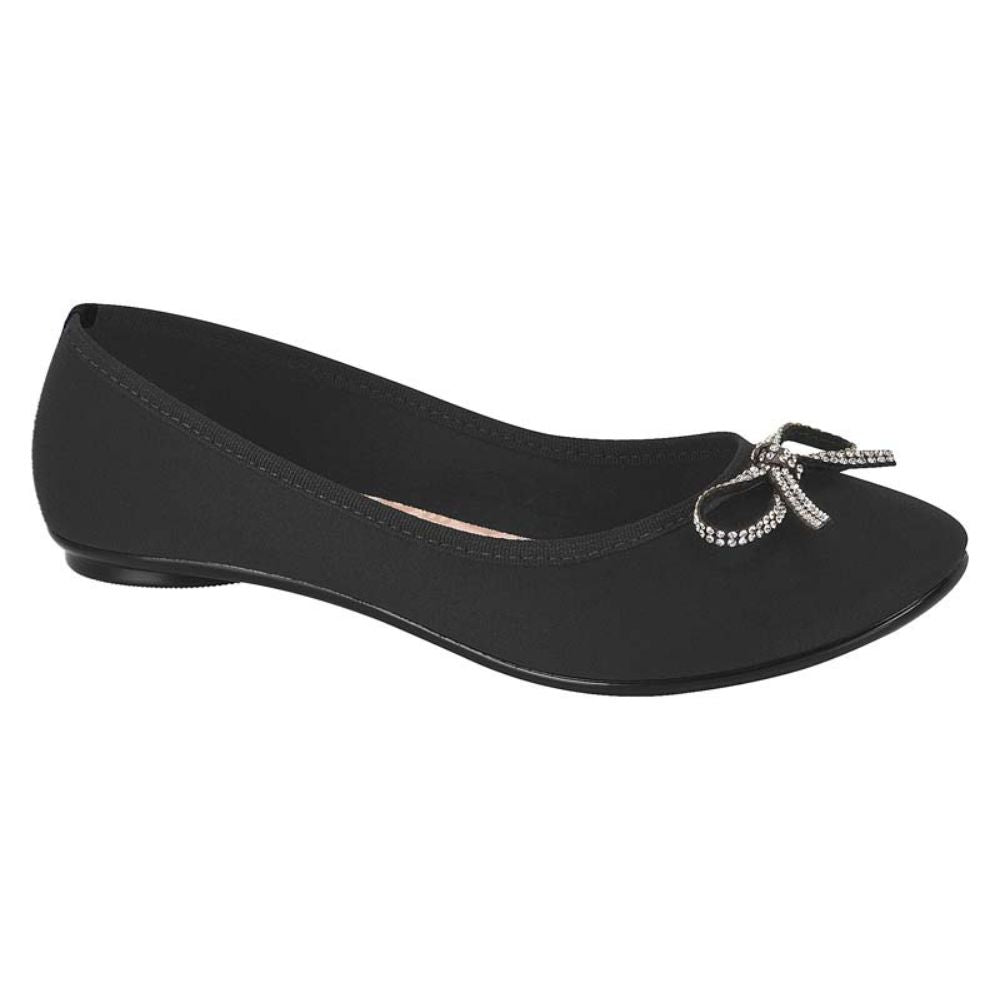Ballerina Moleca Efecto Gamuza Negro 5726-130-5881-15745
