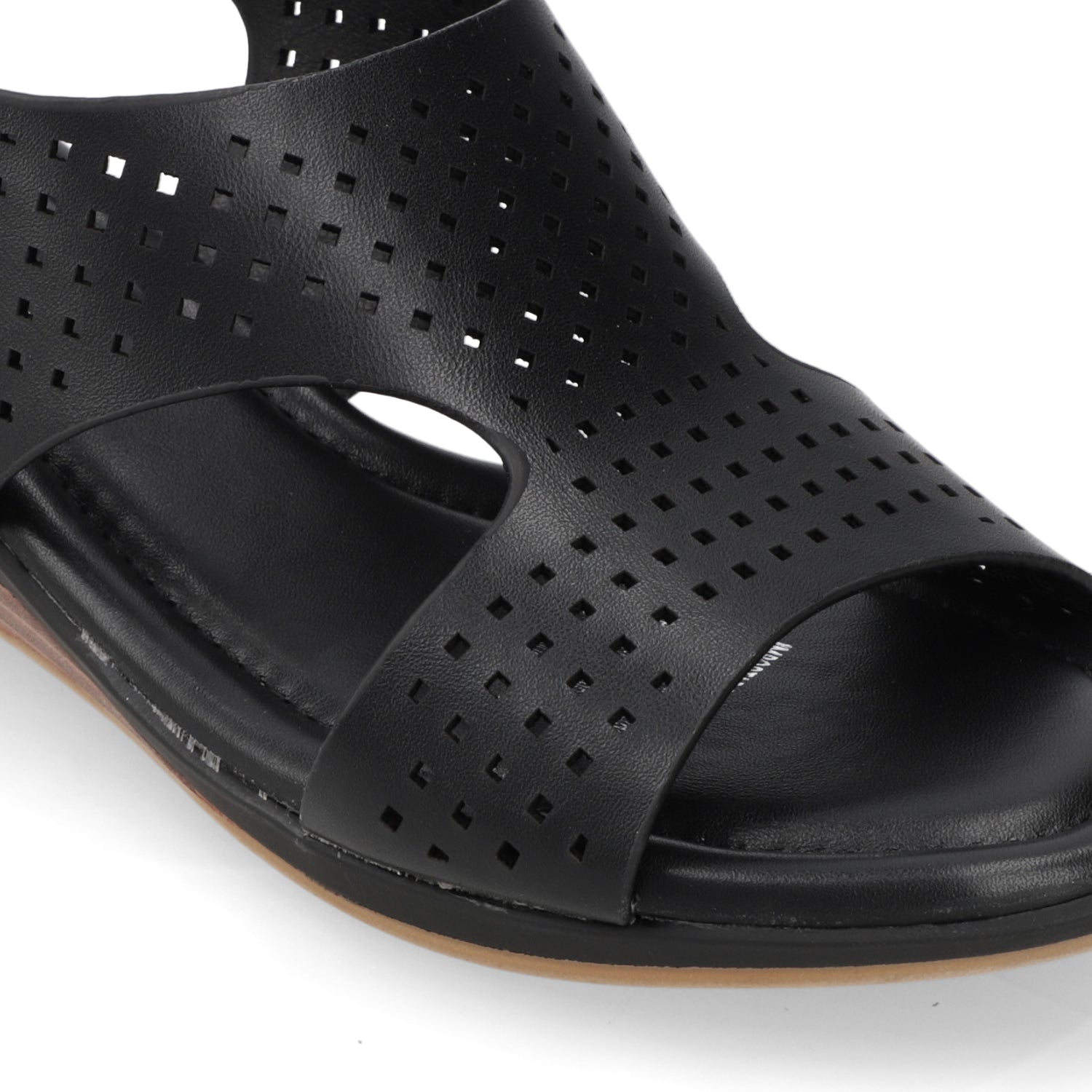 Sandalia Sandalia Negro New Walk Ecocuero 35 / Negro