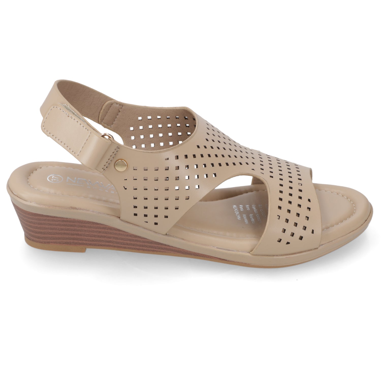 Sandalia Sandalia Camel New Walk Ecocuero 35 / Camel